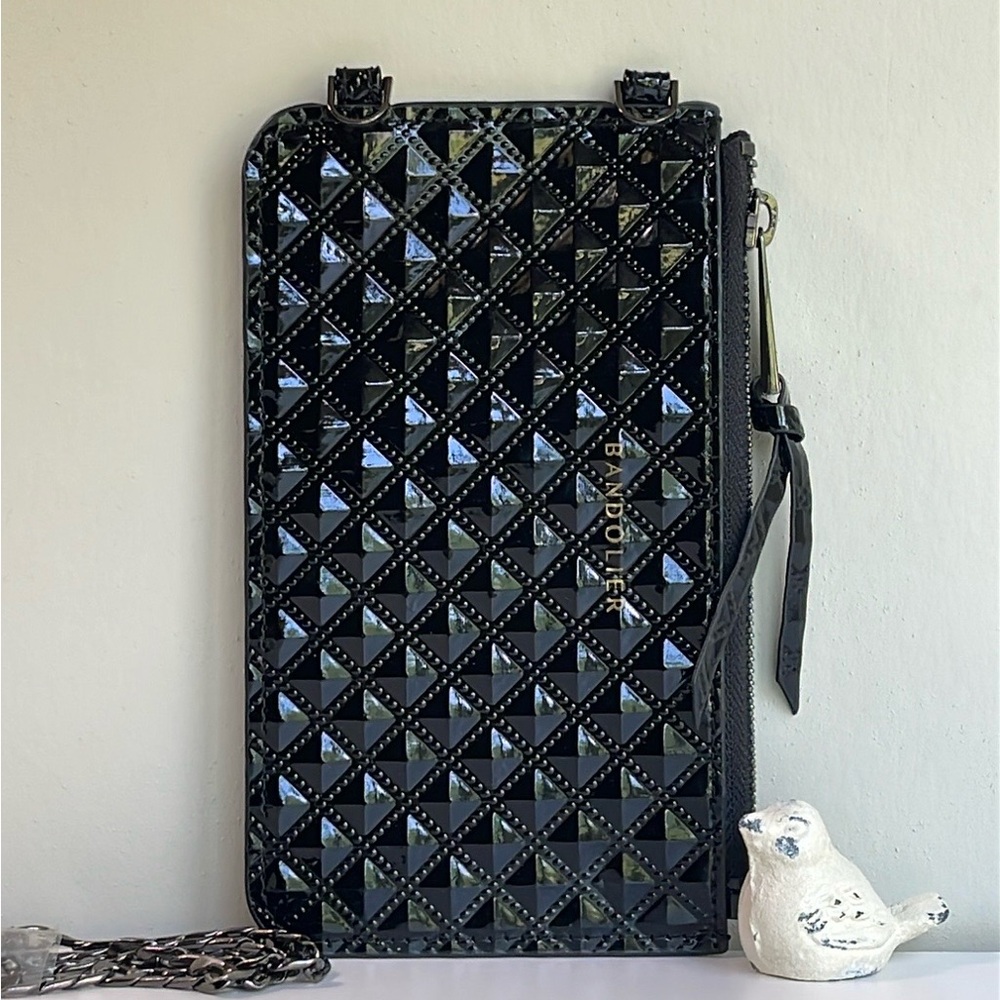 Bandolier Sheila Pyramid Pouch In Black